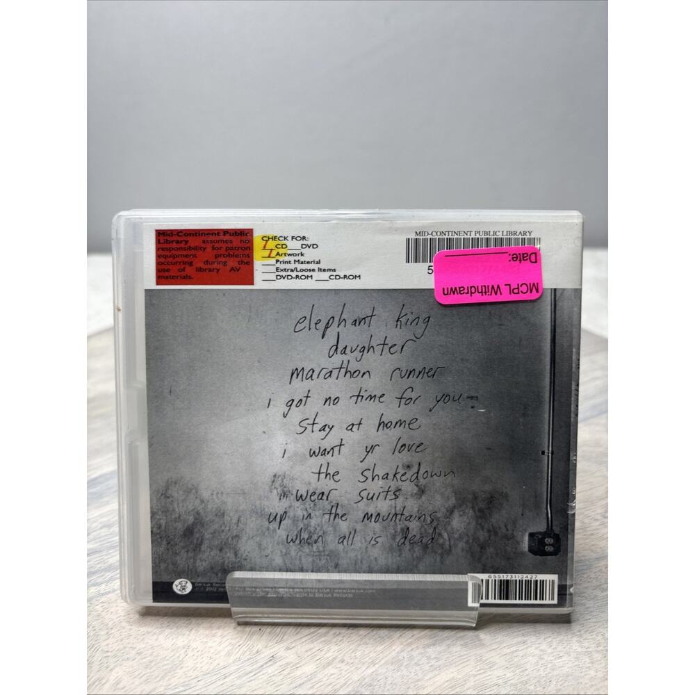 Yellow Ostrich – Strange Land (CD, 2012, Barsuk Records) Indie Rock - Picture 2 of 5